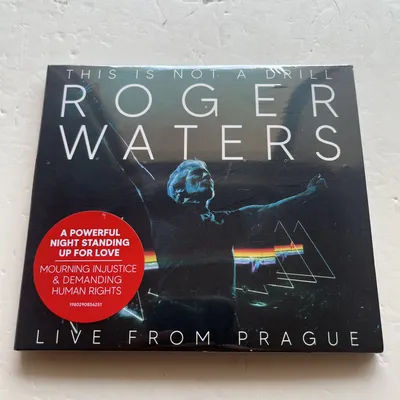 Rock Roger Waters Music CD This Is Not A Drill-Live From Prague Album Comfortably Numb 2pcs Music Record Cosplay Soundtracks Box