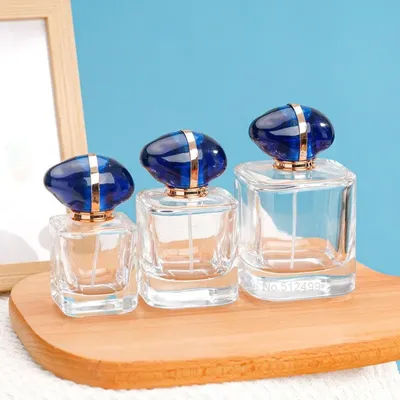30ml 50ml Transparent Perfume Bottles Travel Pocket Glass Spray Bottles Empty Bottles Mist Spray Bottle Dispenser Atomizer