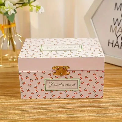 Ballerina Music Box Christmas Gifts Jewelry Storage Children Kids Gift Box Desk Organizer Kids Girl Gift Valentine's Day Gifts