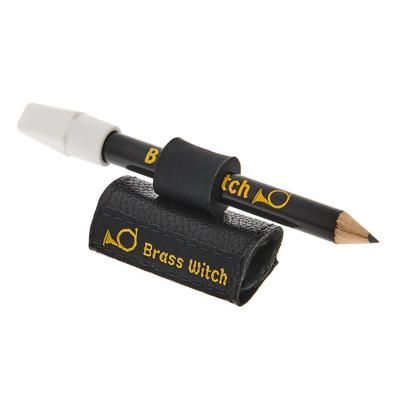 Brass Witch Pencil Holder Small