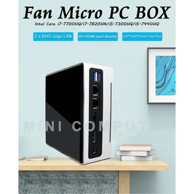 Intel Core i9-9880H Office Gaminig Mini PC 32GB DDR4 1TB NVME Windows10 Desktop i7 9750H Mini box Computer Dual Lan HD DP Fan