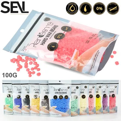 100g/200g/400g Hard Wax Beans for Full Body Hair RemovalEuropean Brazilian Pearl Wax heater for wax Warmer Waxing Beans