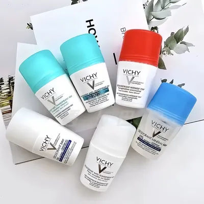 50ml VICHY French Vita Refreshing Long-acting Underarm Balls 72 Anti-perspirant Exfoliation Pearls and Light Fragrance Bodycare