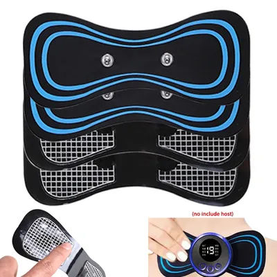 Portable EMS Cervical Vertebra Massage Pads Muscle Stimulator - Neck Pain Relief Back Sticker Relaxation Device