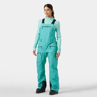 Helly Hansen Women's Powderqueen Bib Pants 2.0 Green L