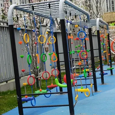 Child Swing Climbing Set Toy Outdoor Fitness Entertainment Hand Grip Climbing Toy Indoor Outdoor Playground Swing Equipment
