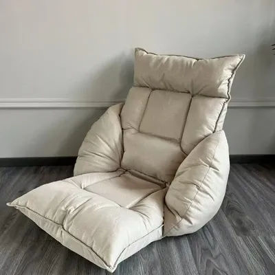 Folding Lazy Sofa Chairs Adjustable Tatami Reading Chair Home Backrest Sofa for Balcony Window Relaxation Modern Furniture