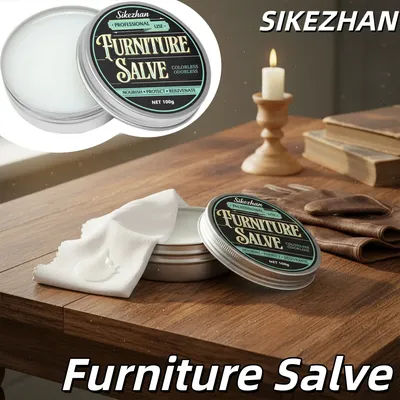 SIKEZHAN Furniture Leather Care Salve – Professional Leather Conditioner for Sofa, Couch & Chairs | Colorless & Odorless