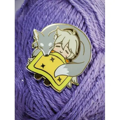 Cozy Razor Enamel Pin