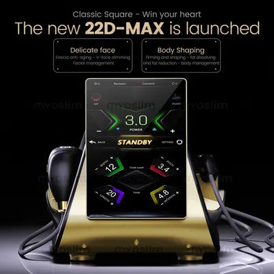 22D MAX HIFU Beauty Equipment Machine for Facial Tightening Slimming And Fat Reduction Latest Model