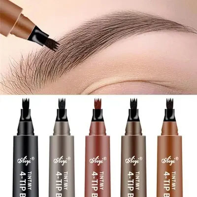 4-Tip Eyebrow pencil 3D Microblading Waterproof Permanent High quality professional makeup for women Cheap Cosmetics Enhancer