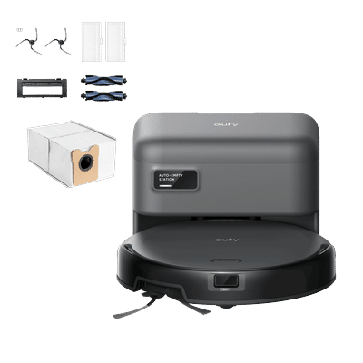 eufy Robot Vacuum C10 with Accessories Kit and 6 Dust Bags