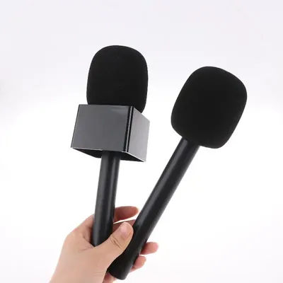 Wireless Handheld Interview Microphone Adapter With Windshield Foam For Rode Wireless GO II For Mic 1 2