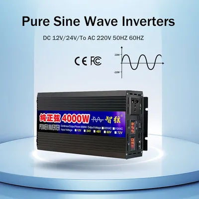 Power Inverter 12v to 220v 1000 watts 20000 watts car Inverter 24v to 220v Inverter pure sine wave power converter 12v to 220v c