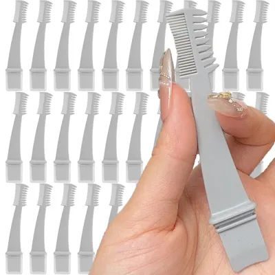 2 in 1 Double-Headed Mascara Separating Tool Eyelashs Brush Comb Multi-function Eye Lash Mascara Curl Brushes Beauty Makeup