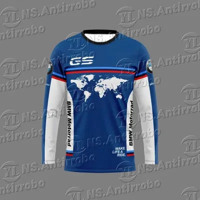 25 new 3D printed quick drying BWM men's and women's motorcycle racing clothes, mountain riding clothes For Motorcycle Jersey