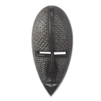 True Love Always,'Handmade African Sese Wood Mask'