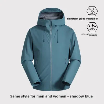 Veste de randonnée imperméable toutes saisons, manteau d'alpinisme haute respirabilité pour hommes et femmes