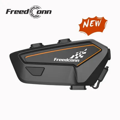 Freedconn F1 Motorcycle Bluetooth Intercom Helmet headset Wireless Interphone Music Share Waterproof