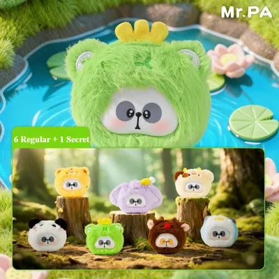 MR.PA Critter Pals Series Blind Box Toys Surprise Mystery Box Cute Anime Figure Mobile Phone Key Chain Bag Pendant Birthday Gift