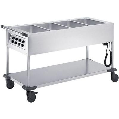 Chariots De Distribution De Repas 4 Cuves Simples Saw 4 - B PRO