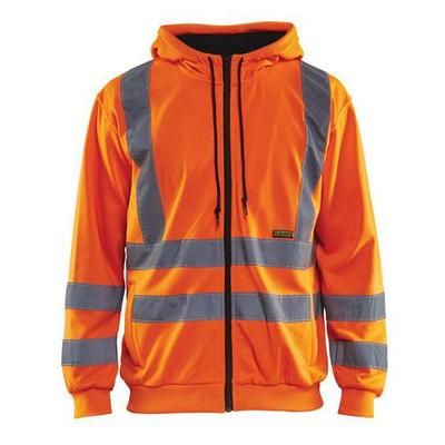 Sweat Zippé À Capuche Haute Visibilité Taille Xxl - Blaklader