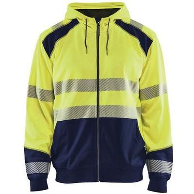 Sweat Zippé À Capuche Haute-visibilité Taille Xxl - Blaklader