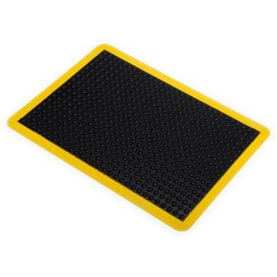Tapis Anti-fatigue Bords Continus-06mx09m-noir/jaune - Coba