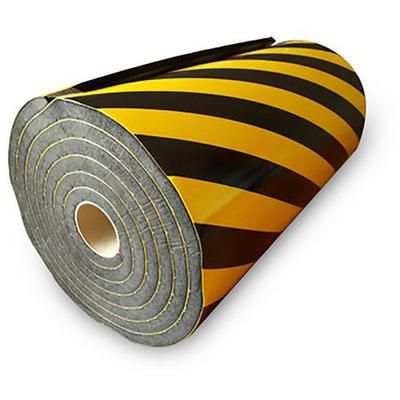 Angle Mousse Anglisol - Jaune/noir - 2000x30x10mm - Wattelez