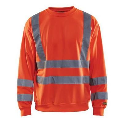 Sweat Haute Visibilité Rouge Fluorescent Taille L - Blaklader