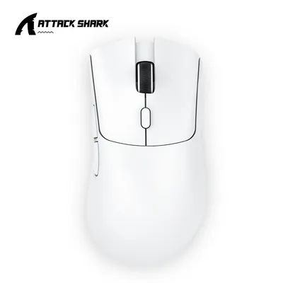 Attack Shark R1 Superlight Mouse ,Bluetooth 2.4G Wireless, PixArt PAW3311 Gaming Sensor 6 Adjustable DPI for Office Game