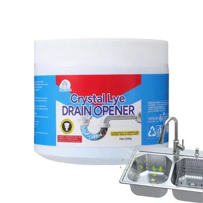 200g Drain Clog Remover Powerful Shower Drain Dredge Powder Home Cleaning Maintenance Supplies For Toilet Bathtubs Showers