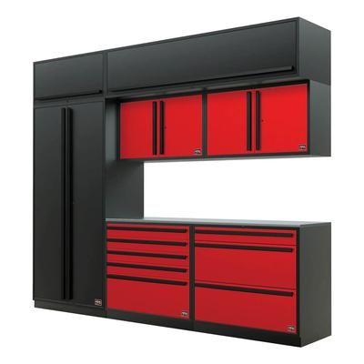 Proslat FusionPlus 10FT Set Black and Red Edition (TOOL + Overheads, Stainless Steel)