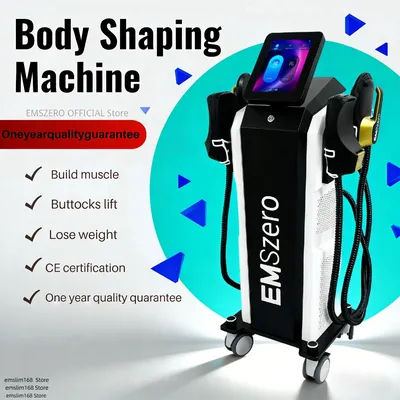 Emszero NEO 15 Tesla RF Professional Body Sculpt 6500W EMSZERO Slimming Machine Muscle Stimulator Pelvic Buttock Fat Burner CE