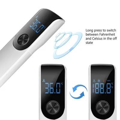 2025 LED Infrared Forehead Body Non-contact Thermometer for Infants Adults Outdoor Home Digital Fever Measurement Tool