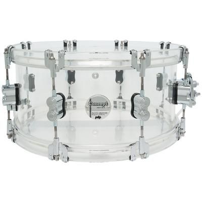 "DW PDP 14"x6.5" SN Clear Acrylic"