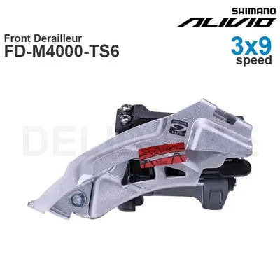 SHIMANO ALIVIO ALTUS Front Derailleur 3x9 Speed- TOP/ Down Swing FD-M371 FD-M370 FD-M4000-TS FD-M4000-DS FD-M2000 Original parts