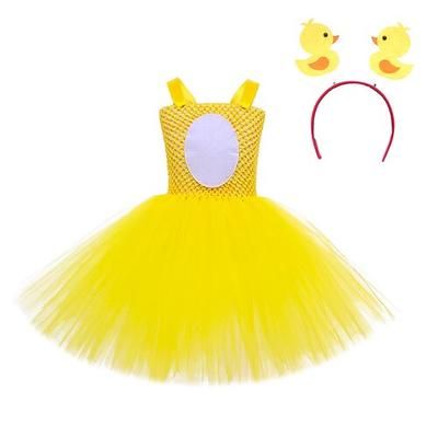 Tutu Vestaglia Fantasia animale Vestiti Divertente Bambini Ragazze Halloween Carnevale Pasqua Carnevale Feste Vestirsi