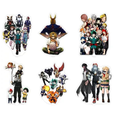 My Hero Academia Midoriya Izuku Acrylic Stand Model Plate Keychain Figure Display Souvenir Desk Decoration Friends Gift