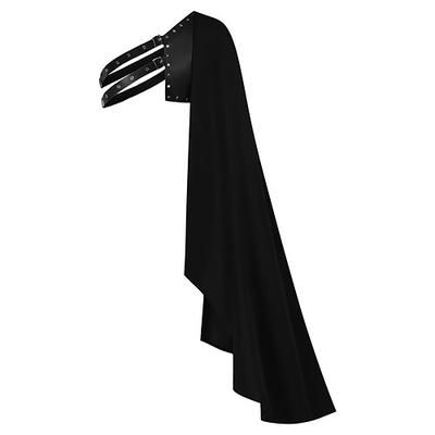 Retrò Vintage Medievale Rinascimento Asimmetrico Mantello Cavaliere Ranger Costume Unisex Halloween Carnevale Fiera Rinascimentale Festa a tema retrò Adulti Mantello