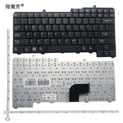 For DELL For Latitude D520 D520N D530 Replace laptop keyboard US English New Black