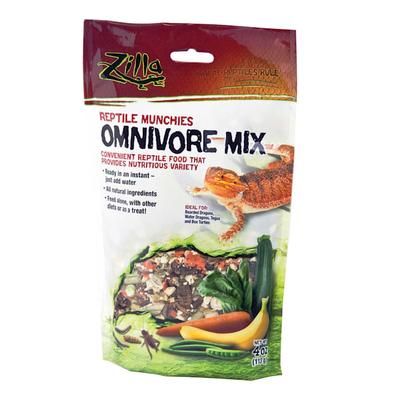 Omnivore Reptile Munchies Reptile Food, 4 oz.