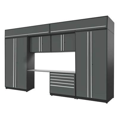 Proslat FusionPlus 13 ft set - Handy 5 Drawer & Overheads