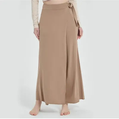 Spring and Autumn Culottes Modal Floating Cloud Pants Light and Breathable Loose Yoga Pants Dance Pants High Waist