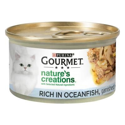 48 x 85g Nature’s Creations Ocean Fish Gourmet Wet Cat Food