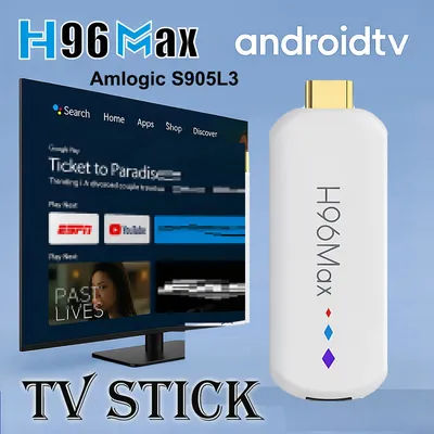 H96 MAX M20 Android TV Stick Amlogic S905L3 with 3D 4K HDR 2.4G 5G wifi6 ROM 8GB 16GB Voice Remote