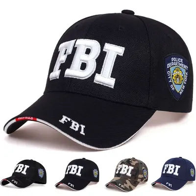 Casquettes de baseball Kanye FBI à lettres tendance pour hommes et femmes, visières de sport, casquettes snapback, chapeaux de soleil, gorras pour hommes