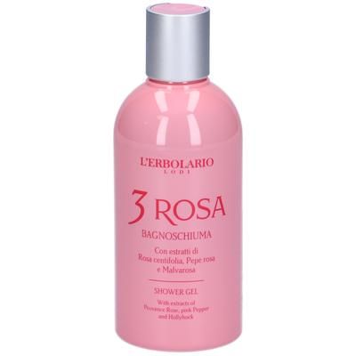 L'Erbolario 3 Rosa Bagnoschiuma 250 ml Schiuma da bagno