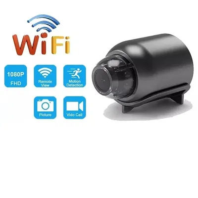 X5 Mini Smart Home 1080P 2.4G WiFi Surveillance Camera Night Vision Motion Detection Lightweight Portable Home Security Camera