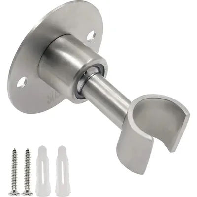 Heavy Duty Shower Holder Stainless Steel Adjustable Wall Mounted Rustproof Shower Head Bracket for Bathroom Shower Accessories
